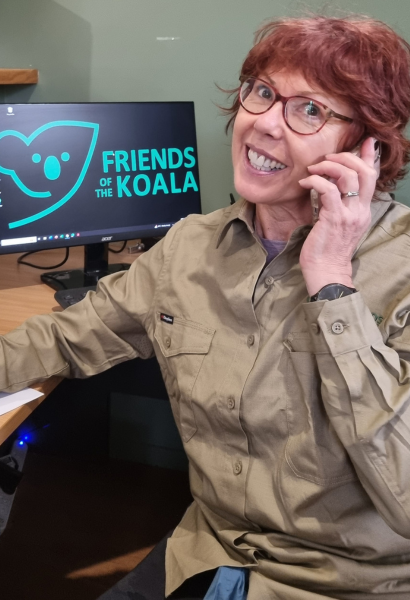 Meet our volunteer hotline operator - Vicki